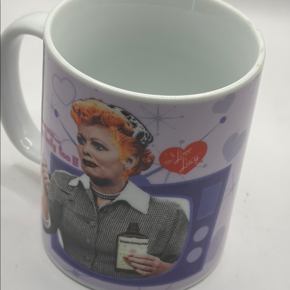 I Love Lucy Mug with Retro Design - Picture 3 of 5